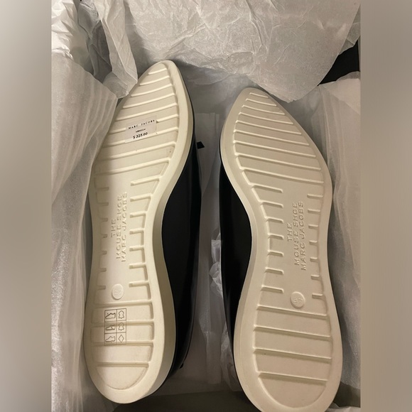 NWB Marc Jacobs Women's The Mouse Shoe Demi - Wedge Flats size 7 (37) Black - Picture 3 of 8